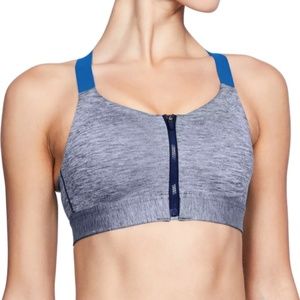 under armour women's eclipse high impact front zip sports bra